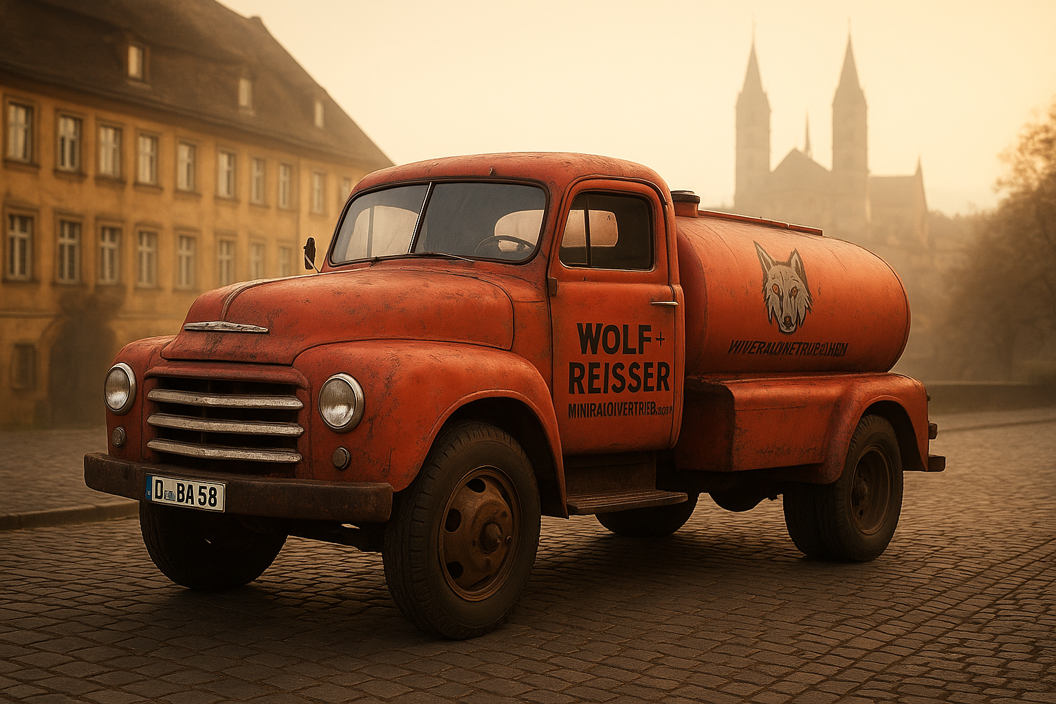 W&R Alter Heizöltransporter